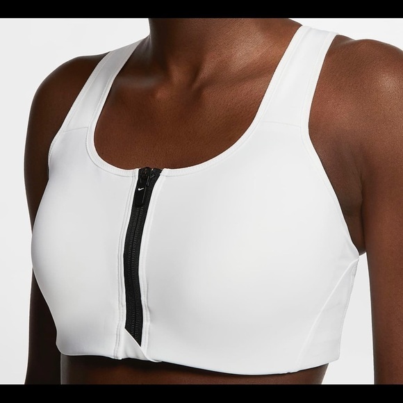 NIKE Dri-FIT Shape
Women's High-Support Padded Zip-Front Sports Bra - Picture 1 of 3